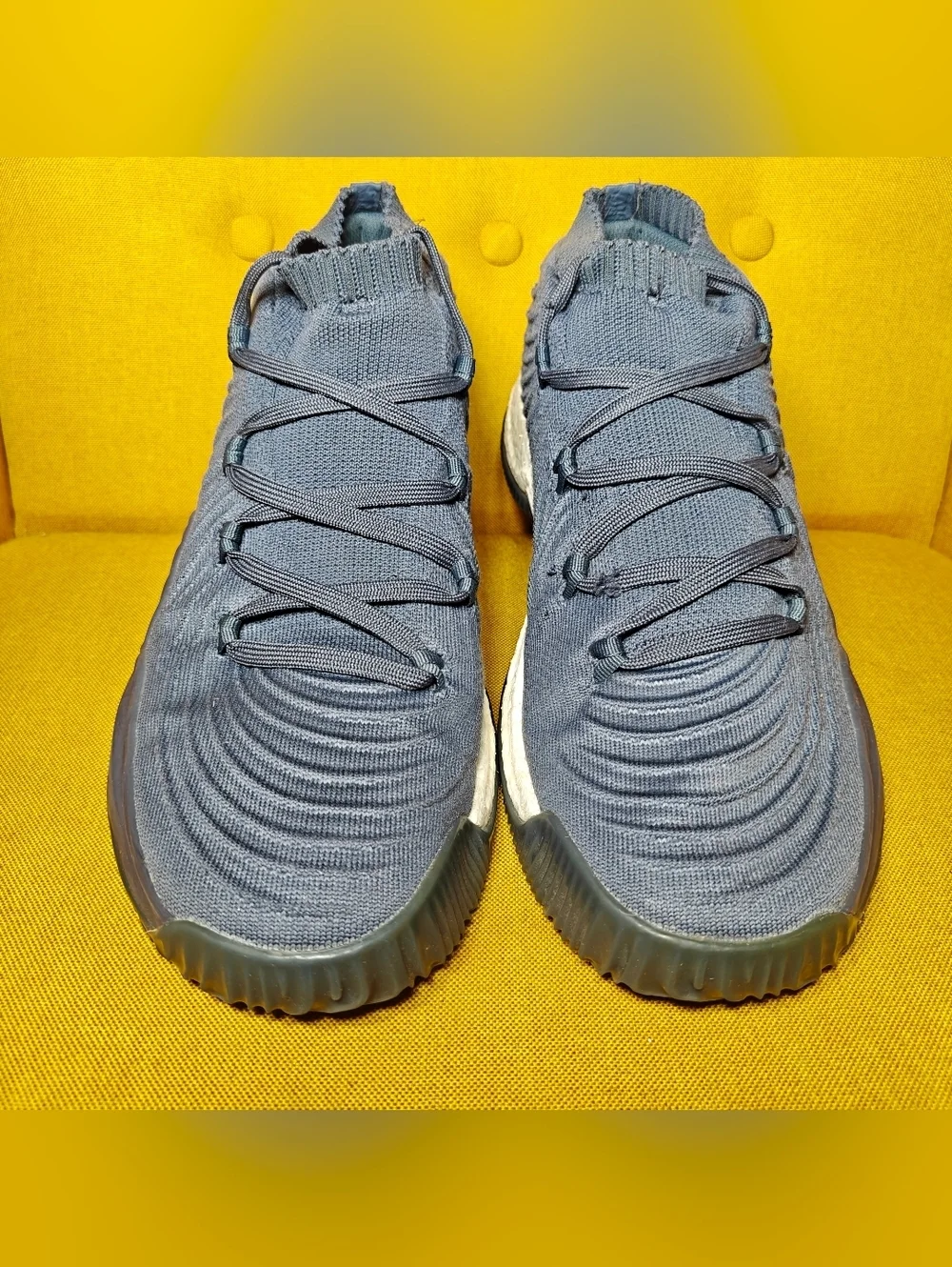 Adidas Crazy Explosive Low PE Ultraboost Basketball Gray Sneaker Mens Shoe Sz 14